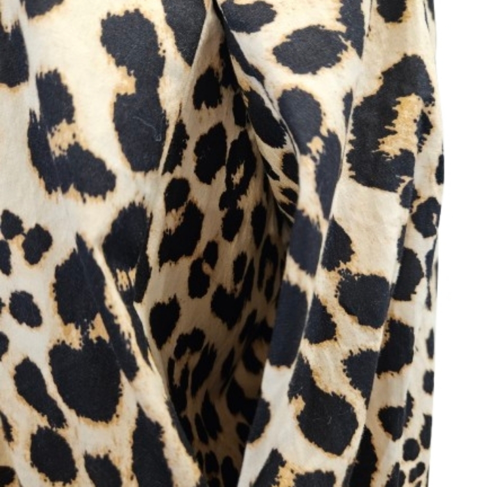 Anthropologie Exquise Tobie Animal Print Maxi Dress Pockets - Picture 7 of 15